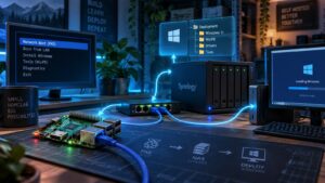 Raspberry Pi PXE server using Synology NAS storage for Windows network deployment